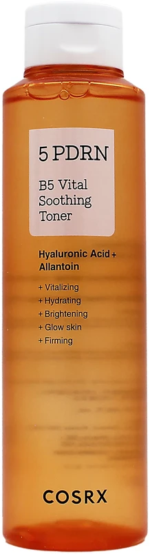 COSRX 5 PDRN B5 Vital Soothing Toneris tonikas visiems odos tipams, 280 ml
