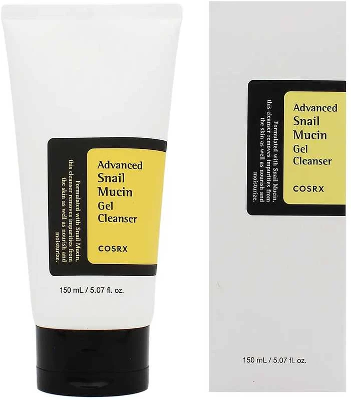 COSRX Advanced Snail Mucin Gel Cleaser valomasis veido gelis, 150 ml