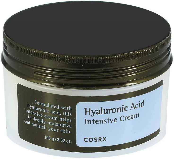 Cosrx Hyaluronic Acid Intensive Cream Stipriai drėkinantis kremas su hialurono rūgštimi, 100 ml