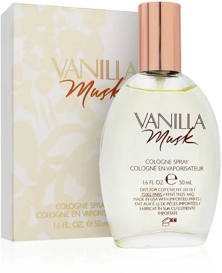Coty Vanilla Musk EDC odekolonas moterims, 50 ml