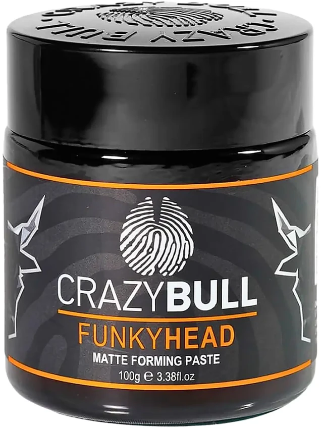 Crazy Bull Funky Head matinė formuojamoji pasta plaukams, 100 g