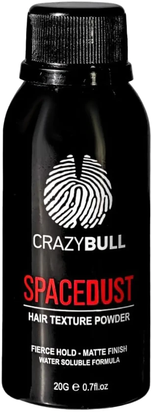 Crazy Bull Kosmoso dulkių plaukų tekstūros pudra plaukų apimčiai, 20 g