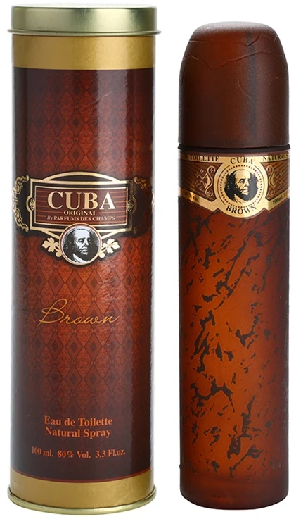 Cuba Brown EDT tualetinis vanduo vyrams, 100 ml