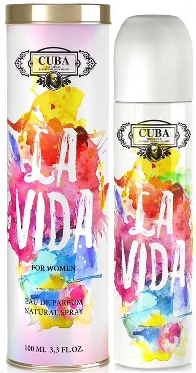 Cuba La Vida EDP parfumuotas vanduo moterims, 100 ml