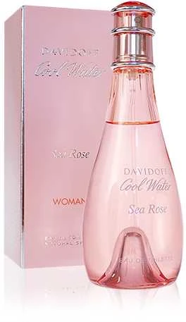 Davidoff Cool Vanduo Sea Rose EDT tualetinis vanduo moterims, 100 ml