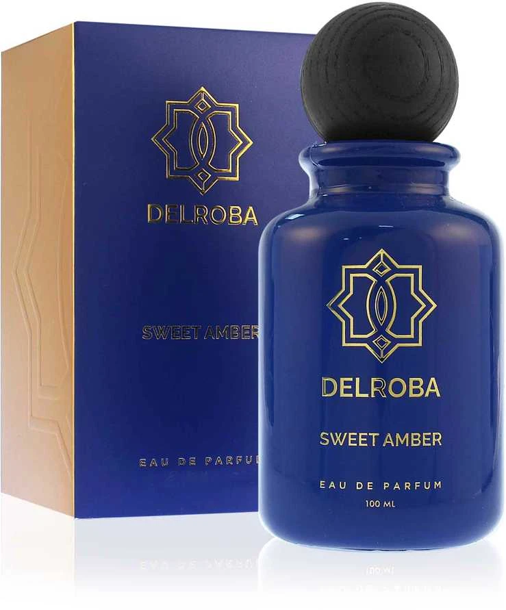 Delroba Sweet Amber EDP parfumuotas vanduo vyrams, 100 ml