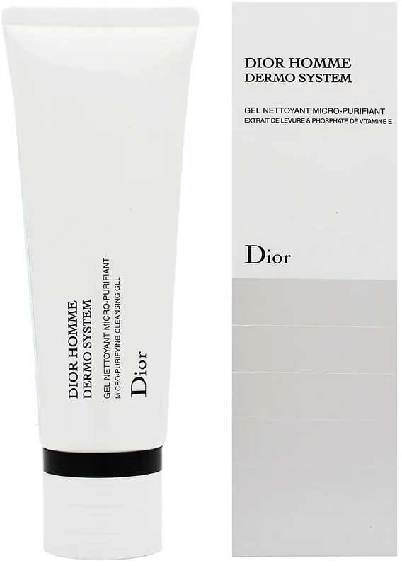 Christian Dior Homme Dermo System valomasis gelis, 125 ml