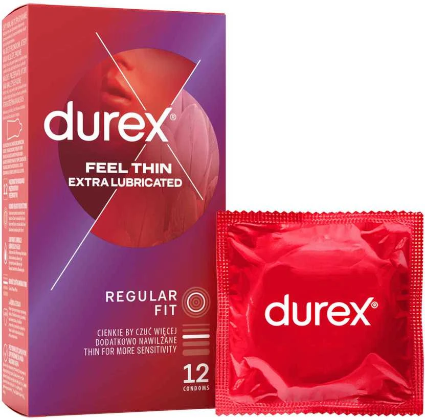 Durex Prezervatyvai Fetherlite Elite 12 vnt