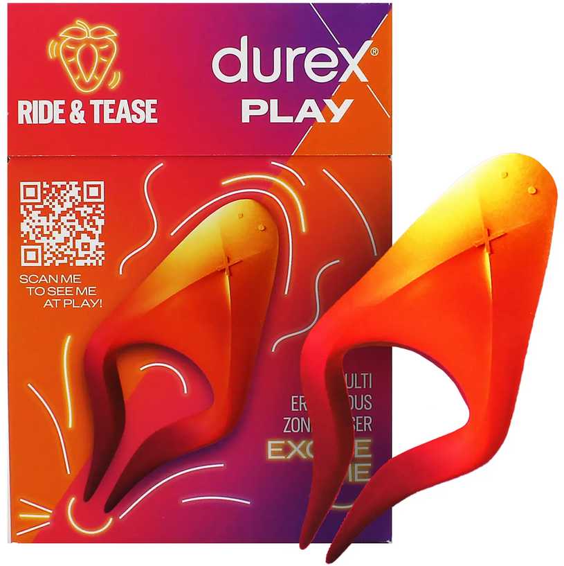 Durex Play Ride & Tease kelių erogeninių zonų stimuliatorius