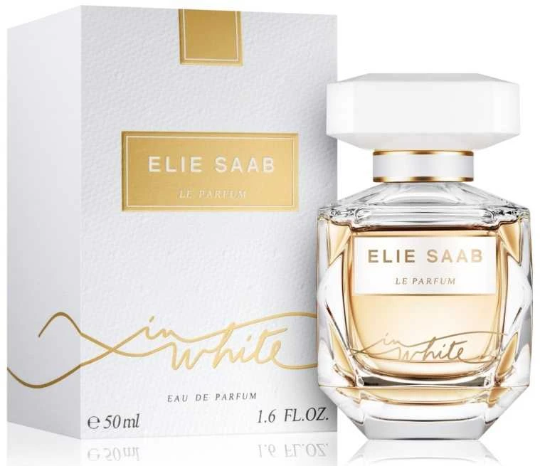 Elie Saab Le Parfum in Baltas EDP parfumuotas vanduo moterims, 50 ml