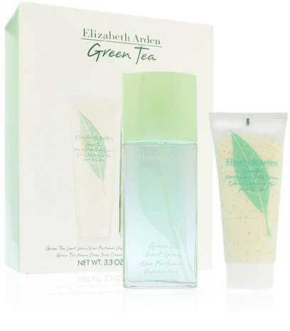 Elizabeth Arden Žalias Tea rinkinys moterims (EDT, 100 ml + kūno kremas Honey Drops, 100 ml)