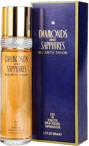 Elizabeth Taylor Diamonds and Sapphires EDT tualetinis vanduo moterims, 50 ml