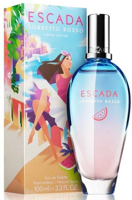 ESCADA Sorbetto Rosso EDT tualetinis vanduo moterims, 100 ml