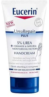 Eucerin UreaRepair Plus 5% Urea Hand Kreminis rankų kremas su 5 % šlapalo, 75 ml