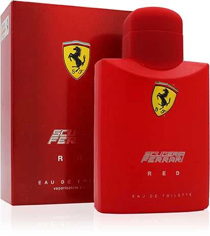 Ferrari Scuderia Ferrari Raudona EDT tualetinis vanduo vyrams, 125 ml
