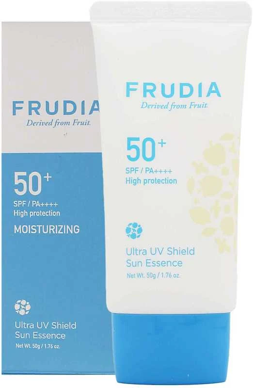 FRUDIA ULTRA UV SHIELD SUN ESSENCE SPF / PA+++50 esencija nuo saulės, 50 g