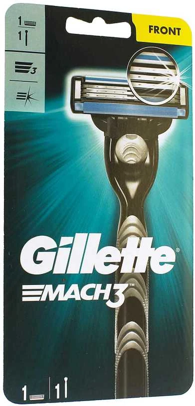 Gillette Mach3 Razor vyrams, 1 pc