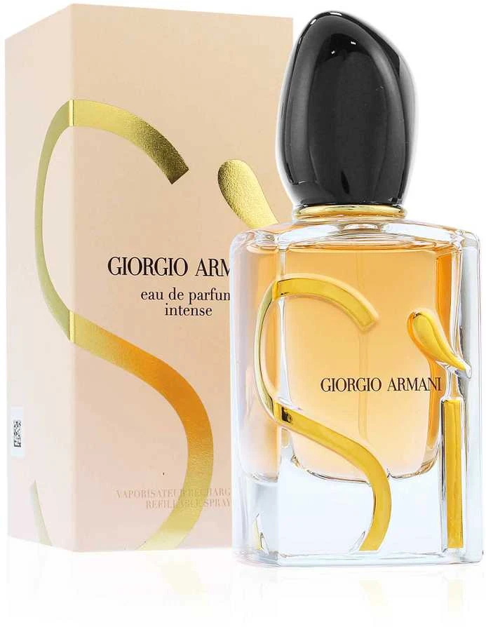 Giorgio Armani Si EDP parfumuotas vanduo Intense EDP parfumuotas vanduo moterims, 100 ml