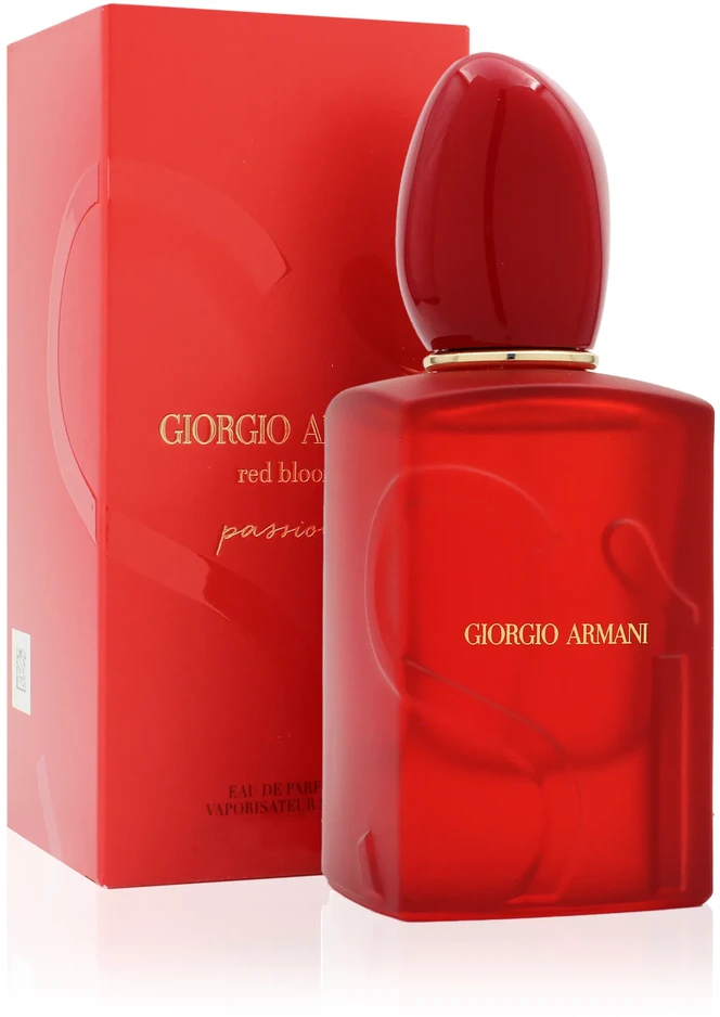 Giorgio Armani Si Passione Raudona Bloom EDP parfumuotas vanduo moterims, 50 ml
