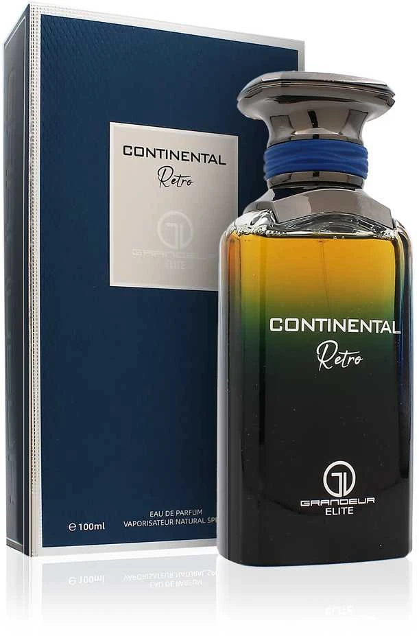 Grandeur Continental Retro EDP parfumuotas vanduo vyrams, 100 ml