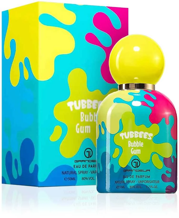 Grandeur Tubbees Bubble Gum EDP parfumuotas vanduo unisex, 50 ml