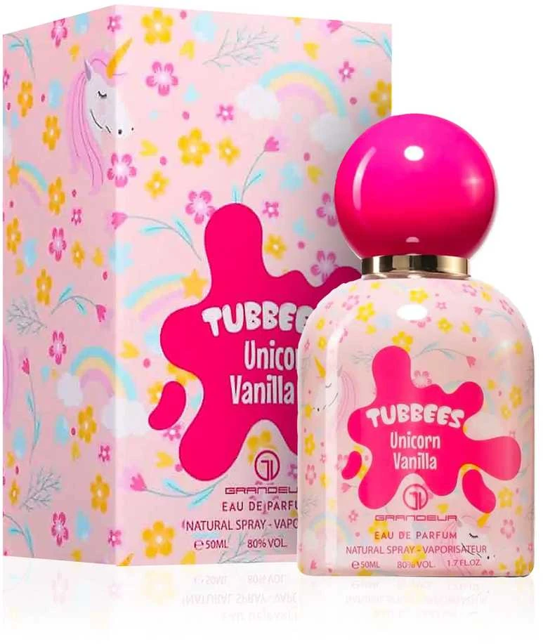 Grandeur Tubbees Unicorn Vanilla EDP parfumuotas vanduo unisex, 50 ml