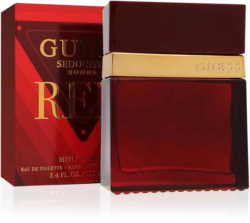 GUESS Seductive Homme Raudona EDT tualetinis vanduo vyrams, 100 ml