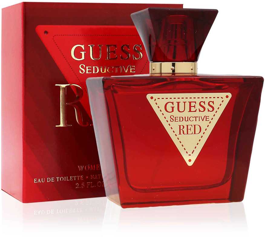 GUESS Seductive Raudona EDT tualetinis vanduo moterims, 75 ml