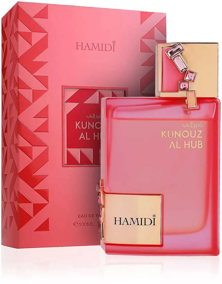 Hamidi Kunouz Al Hub EDP parfumuotas vanduo moterims, 100 ml