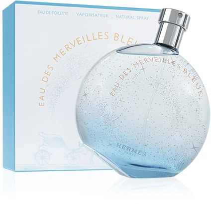 Hermes Eau des Merveilles Bleue EDT tualetinis vanduo moterims, 50 ml