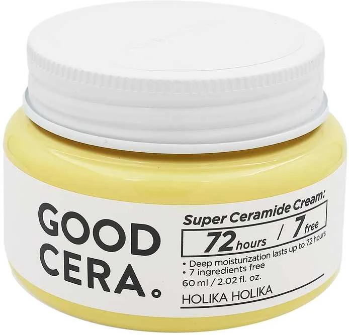 Veido kremas su keramidais Holika Holika Good Cera Super Ceramide Kreminis, sausai, jautriai veido odai, 60 ml