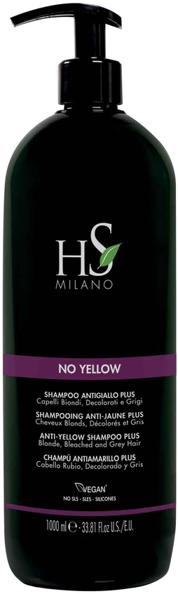 HS MILANO NO Geltonas PLUS plaukų šampūnas, 1000 ml