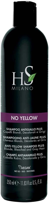 HS MILANO NO Geltonas PLUS plaukų šampūnas, 350 ml