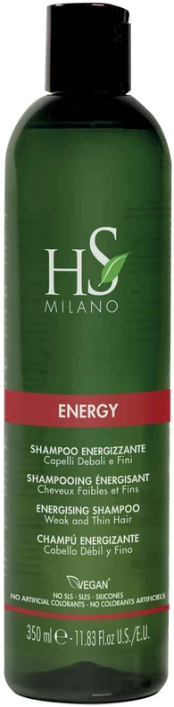 HS MILANO ENERGY plaukų šampūnas, 350 ml