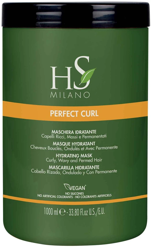 HS MILANO PERFECT CURL HYDRATING plaukų kaukė, 1000 ml