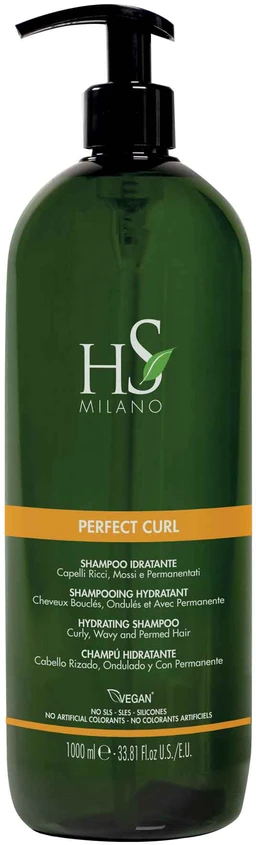 HS MILANO PERFECT CURL HYDRATING plaukų šampūnas, 1000 ml