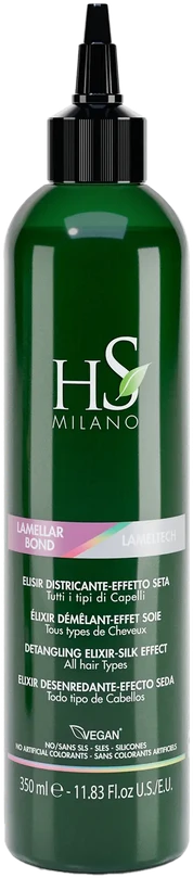 HS Milano Lamellar Bond elixír pro okamžité rozčesání, 350 ml