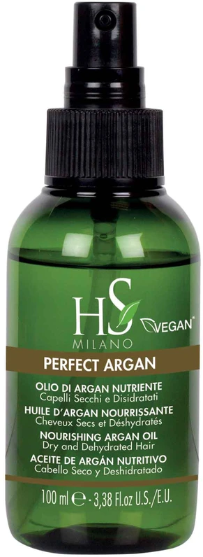 HS MILANO PERFECT ARGAN NOURISHING plaukų aliejus, 100 ml