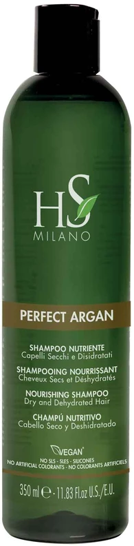 HS MILANO PERFECT ARGAN NOURISHING plaukų šampūnas, 350 ml