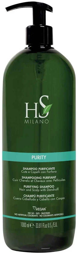 HS MILANO PURITY plaukų šampūnas, 1000 ml