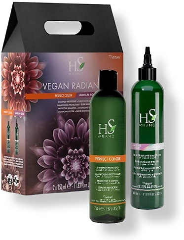 HS Milano Vegan Radiance Color Care SET (Šampūnas 350ml + Leave-In Treatment 350ml)