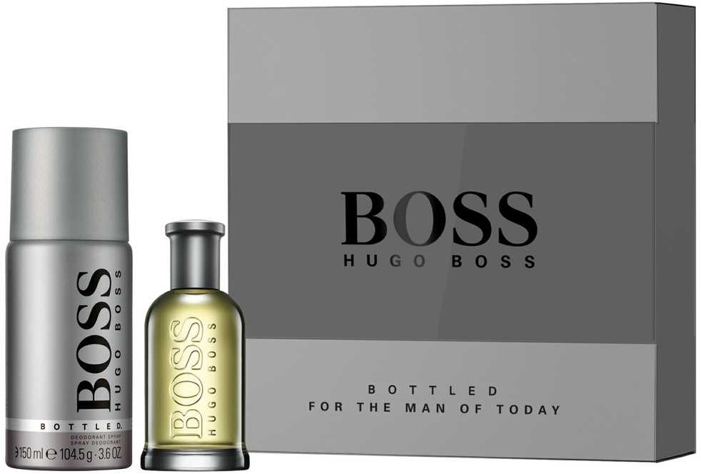 Hugo Boss BOSS Bottled rinkinys vyrams (EDT, 50 ml + dezodorantas, 150 ml)