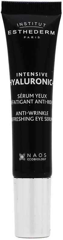Institut Esthederm Intensive Hyaluronic+ Refreshing Eye Serum drėkinamasis paakių serumas nuo raukšlių, 15 ml