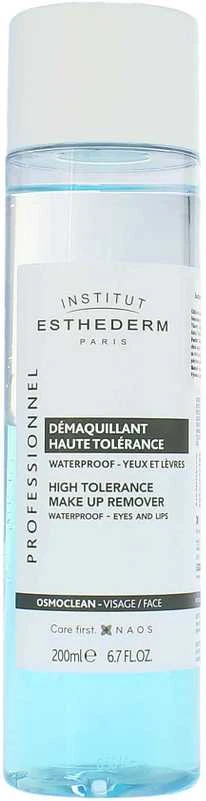 Akių ir lūpų makiažo valiklis Institut Esthederm Osmoclean High Tolerance Make Up Remover Atsparus vandeniui Eyes An Lips" 125ml