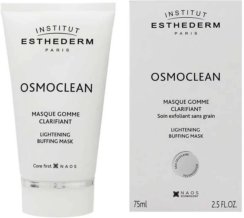 Institut Esthederm Osmoclean Lightening Buffing Mask valomoji veido kaukė, 75 ml
