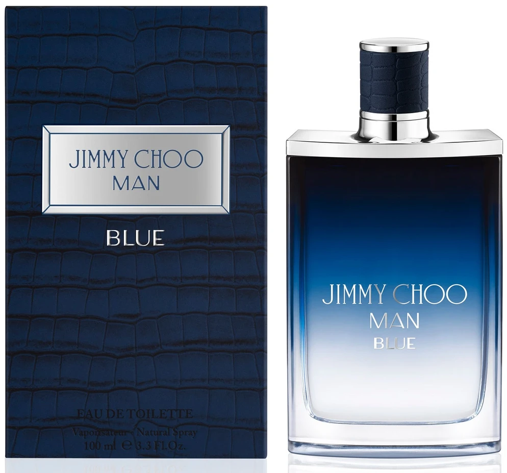 Jimmy Choo Man Mėlyna EDT tualetinis vanduo vyrams, 100 ml