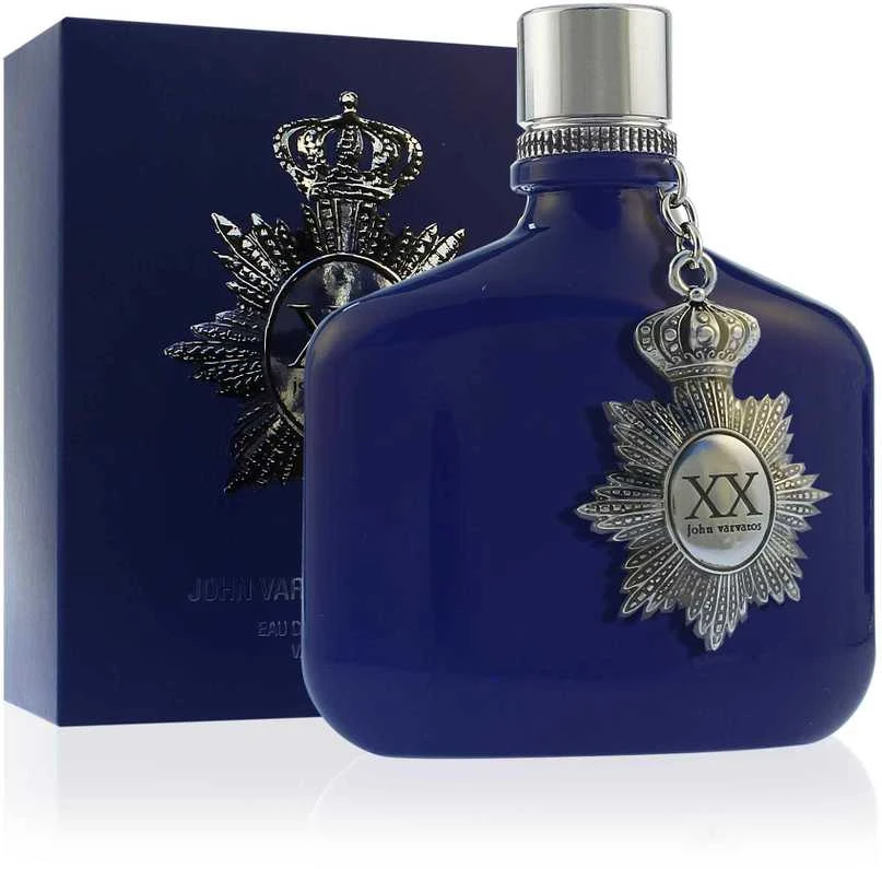 John Varvatos XX Indigo EDT tualetinis vanduo vyrams, 125 ml