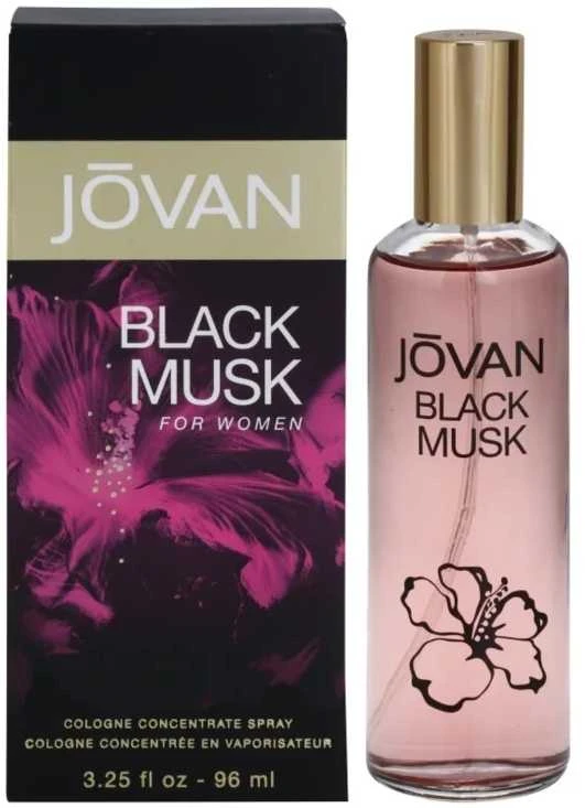 Jövan Musk Juodas EDC odekolonas moterims, 96 ml