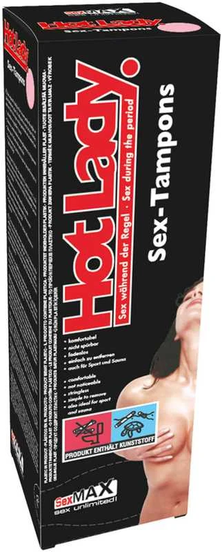Joydivision Tampony-Hot Lady Sex-Tampons Dėžė iš 8