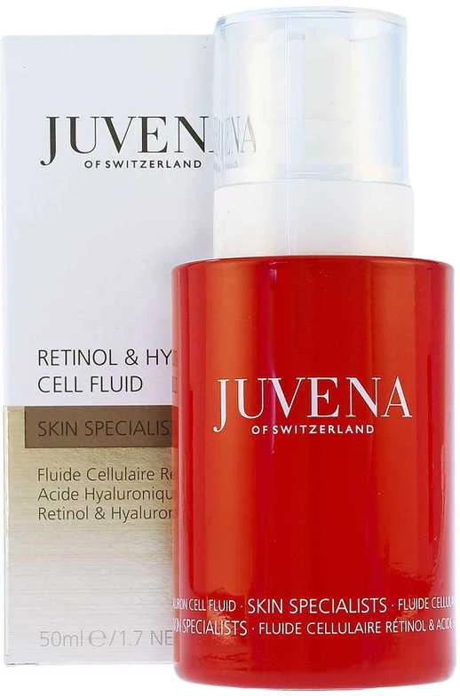 Juvena Skin Specialists Retinol And Hyaluron Cell Fluid stangrinamoji veido emulsija, 50 ml